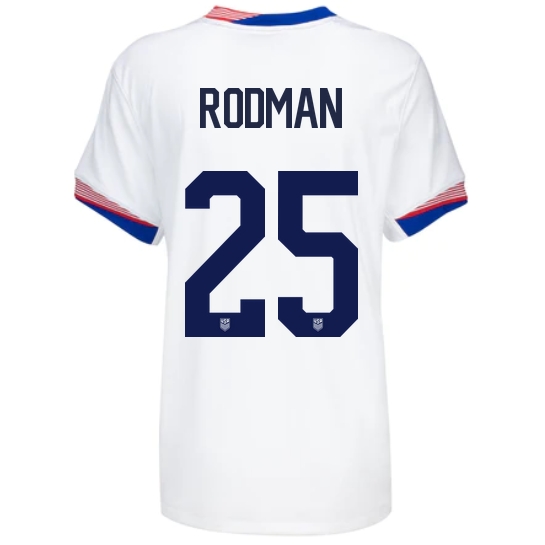 2024 USA Trinity Rodman Home Women's Soccer Jersey