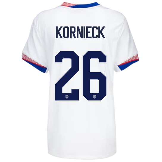 2024 USA Taylor Kornieck Home Women's Soccer Jersey