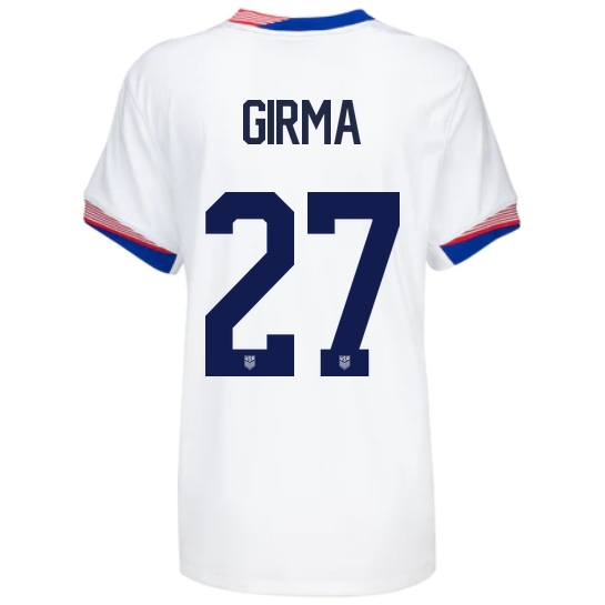 2024 USA Naomi Girma Home Women's Soccer Jersey