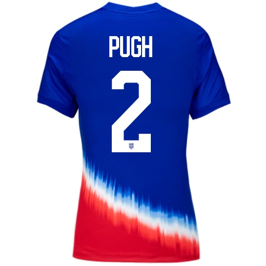 2024 USA Mallory Pugh Away Women's Soccer Jersey