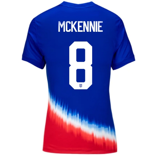 2024 USA Weston McKennie Away Women's Soccer Jersey