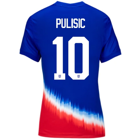 2024 USA Christian Pulisic Away Women's Soccer Jersey
