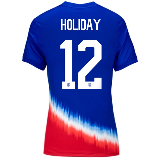 2024 USA Lauren Holiday Away Women's Soccer Jersey