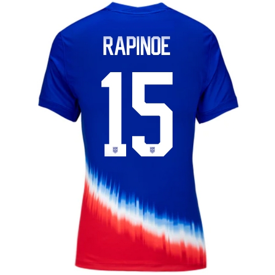 2024 USA Megan Rapinoe Away Women's Soccer Jersey