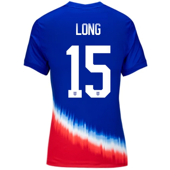 2024 USA Aaron Long Away Women's Soccer Jersey