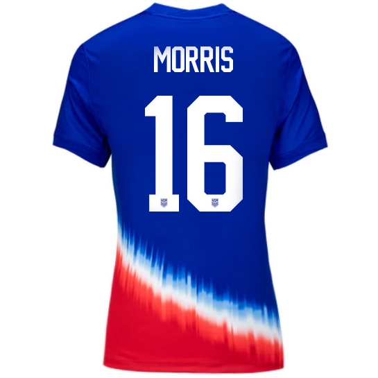 2024 USA Jordan Morris Away Women's Soccer Jersey
