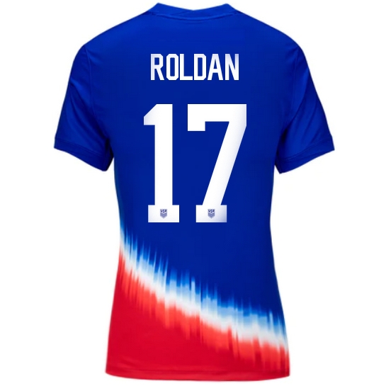 2024 USA Cristian Roldan Away Women's Soccer Jersey