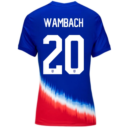 2024 USA Abby Wambach Away Women's Soccer Jersey