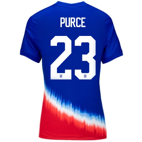 2024 USA Margaret Purce Away Women's Soccer Jersey