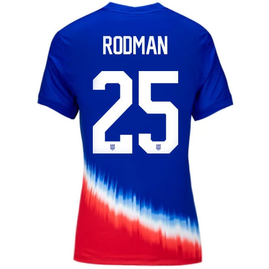 2024 USA Trinity Rodman Away Women's Soccer Jersey