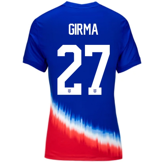 2024 USA Naomi Girma Away Women's Soccer Jersey