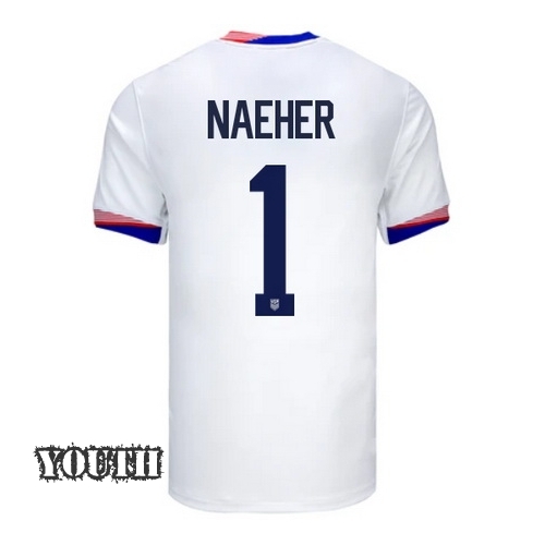 2024 USA Alyssa Naeher Home Youth Soccer Jersey