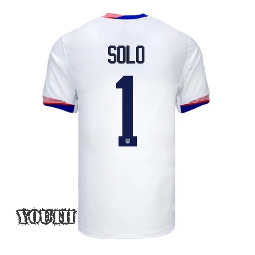 2024 USA Hope Solo Home Youth Soccer Jersey