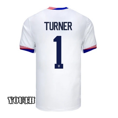 2024 USA Matt Turner Home Youth Soccer Jersey