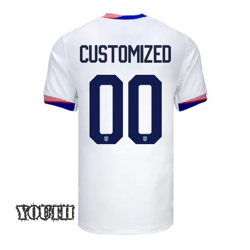 2024 USA Customized Home Youth Soccer Jersey