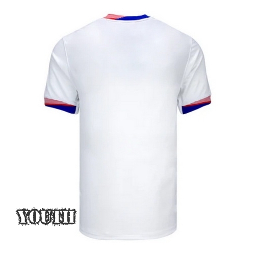 2024 USA Blank Home Youth Soccer Jersey