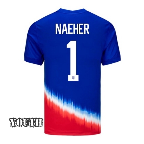 2024 USA Alyssa Naeher Away Youth Soccer Jersey
