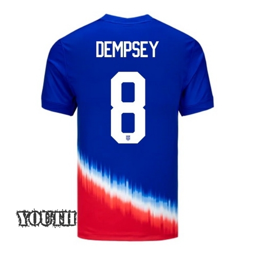2024 USA Clint Dempsey Away Youth Soccer Jersey