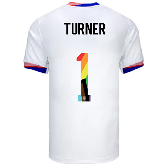 24/25 USA Matt Turner Home Men's Pride Jersey