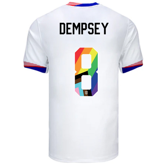 24/25 USA Clint Dempsey Home Men's Pride Jersey