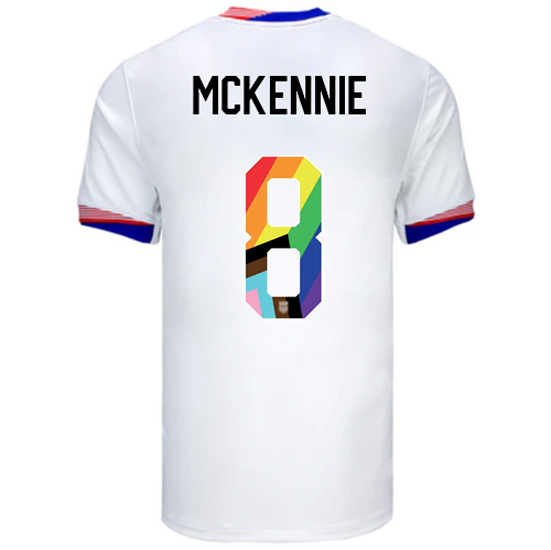 24/25 USA Weston McKennie Home Men's Pride Jersey