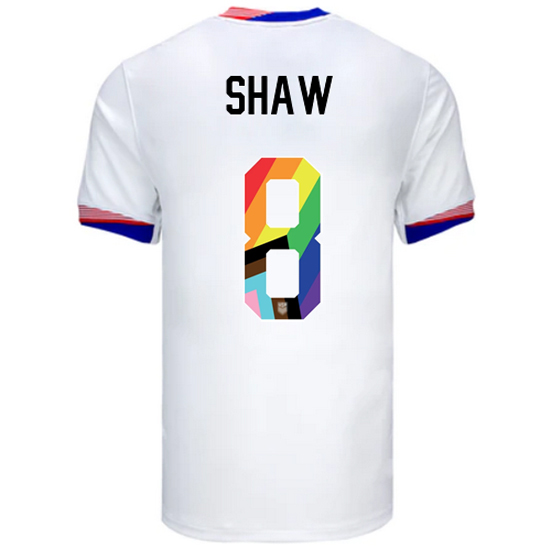 24/25 USA Jaedyn Shaw Home Men's Pride Jersey