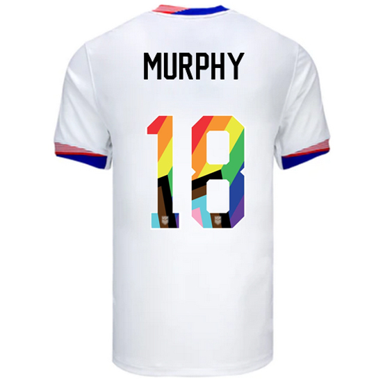 24/25 USA Casey Murphy Home Men's Pride Jersey