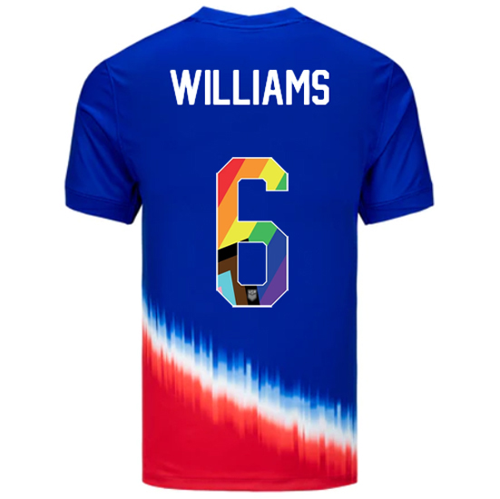 24/25 USA Lynn Williams Away Men's Pride Jersey