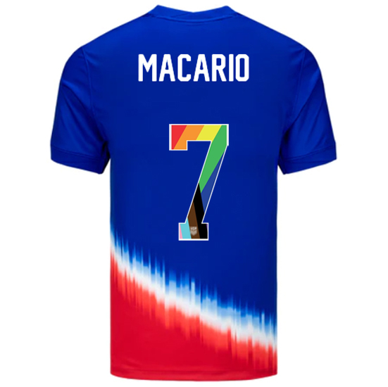 24/25 USA Catarina Macario Away Men's Pride Jersey