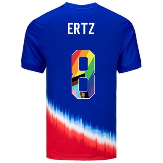 24/25 USA Julie Ertz Away Men's Pride Jersey