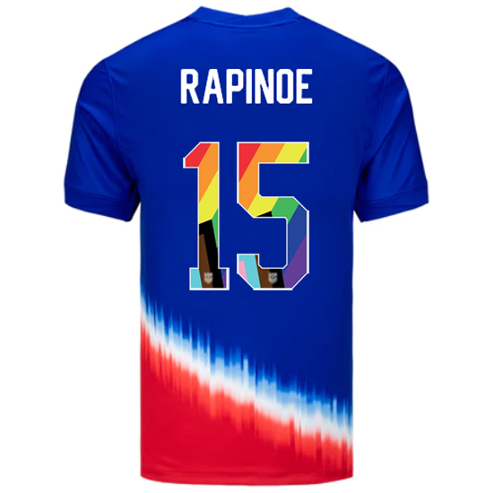 24/25 USA Megan Rapinoe Away Men's Pride Jersey