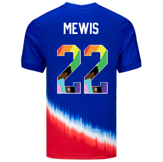 24/25 USA Kristie Mewis Away Men's Pride Jersey