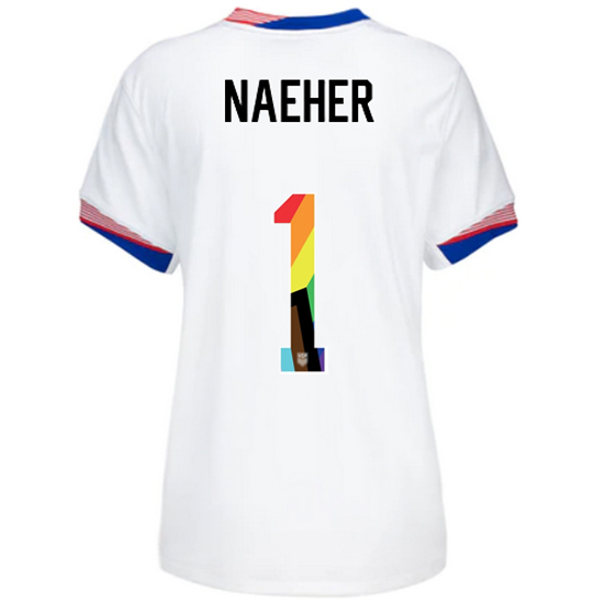 24/25 USA Alyssa Naeher Home Women's Pride Jersey