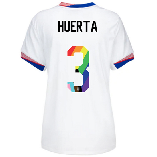 24/25 USA Sofia Huerta Home Women's Pride Jersey