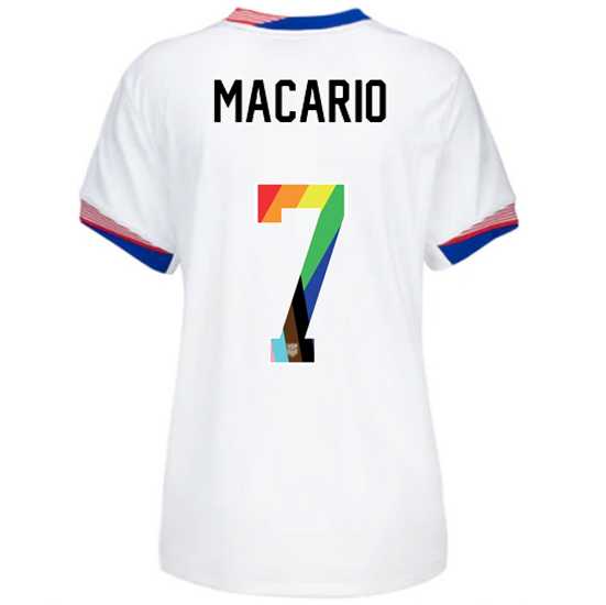 24/25 USA Catarina Macario Home Women's Pride Jersey