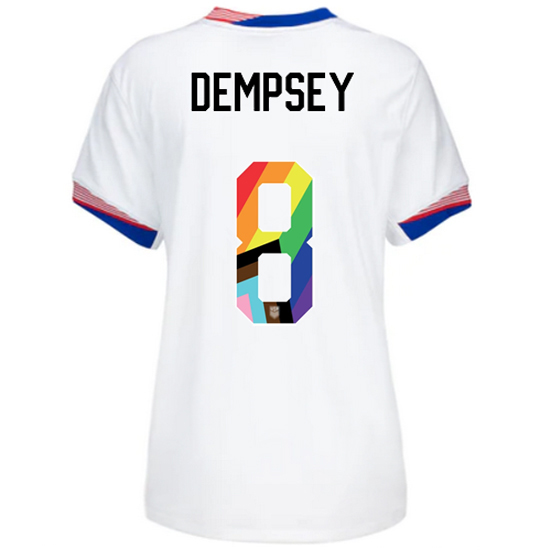 24/25 USA Clint Dempsey Home Women's Pride Jersey