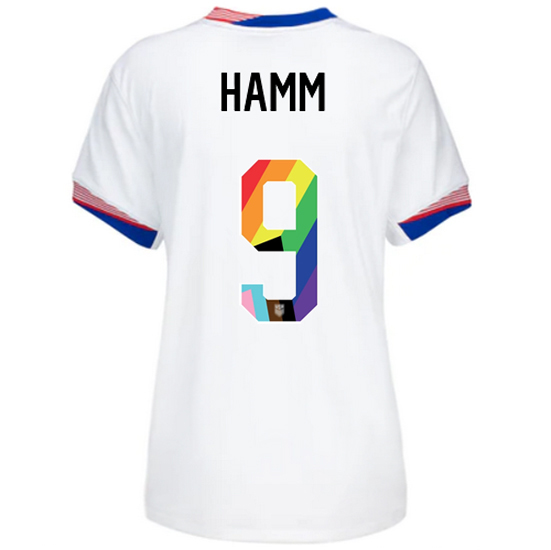 24/25 USA Mia Hamm Home Women's Pride Jersey