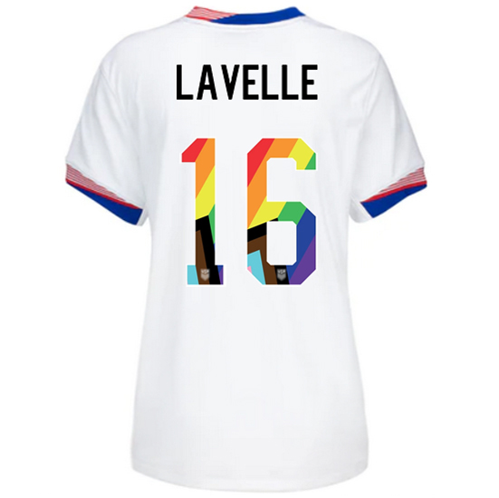 24/25 USA Rose Lavelle Home Women's Pride Jersey