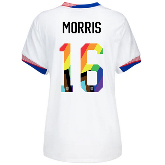 24/25 USA Jordan Morris Home Women's Pride Jersey