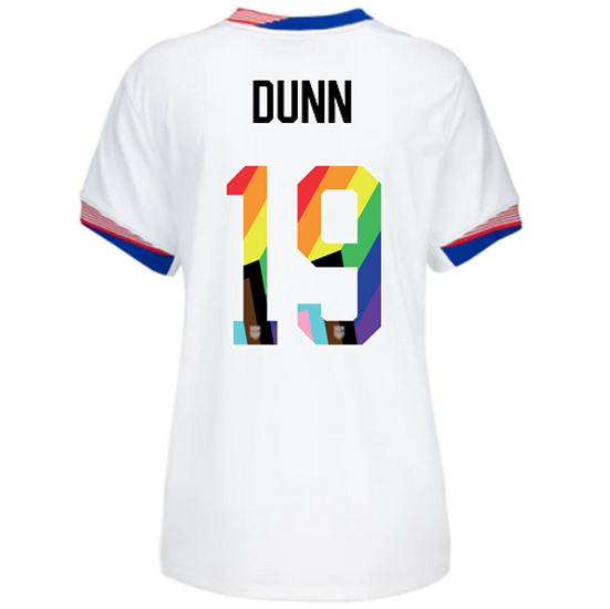 24/25 USA Crystal Dunn Home Women's Pride Jersey
