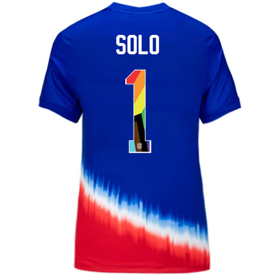 24/25 USA Hope Solo Away Women's Pride Jersey