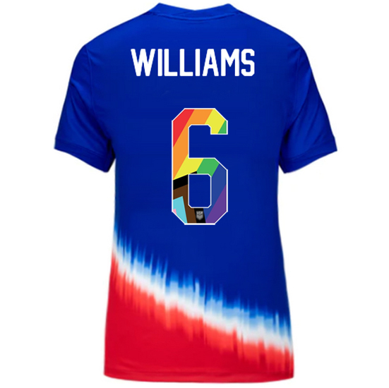 24/25 USA Lynn Williams Away Women's Pride Jersey
