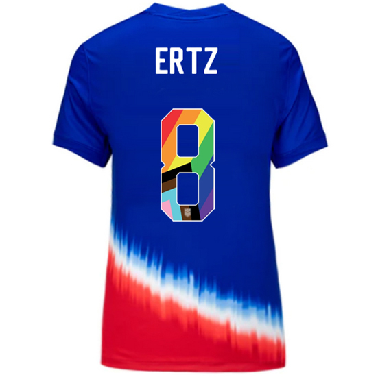 24/25 USA Julie Ertz Away Women's Pride Jersey