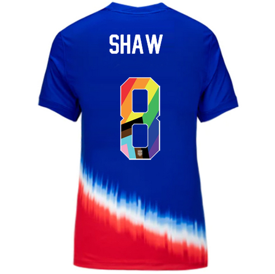 24/25 USA Jaedyn Shaw Away Women's Pride Jersey
