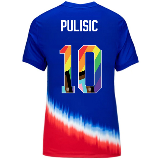 24/25 USA Christian Pulisic Away Women's Pride Jersey