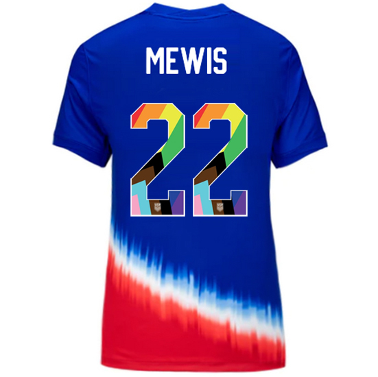 24/25 USA Kristie Mewis Away Women's Pride Jersey