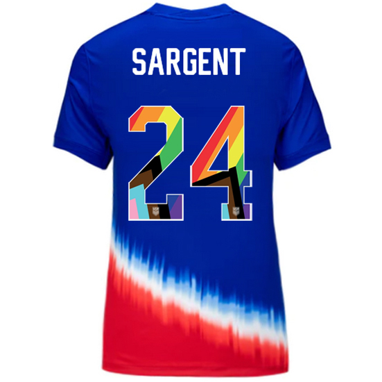 24/25 USA Josh Sargent Away Women's Pride Jersey