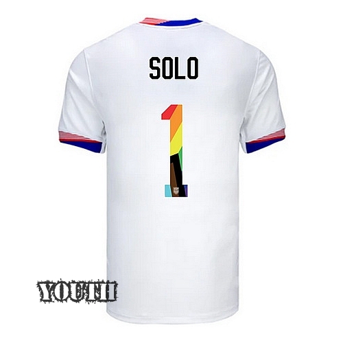 24/25 USA Hope Solo Home Youth Pride Jersey
