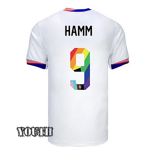 24/25 USA Mia Hamm Home Youth Pride Jersey