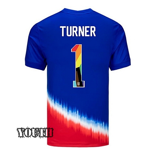 24/25 USA Matt Turner Away Youth Pride Jersey